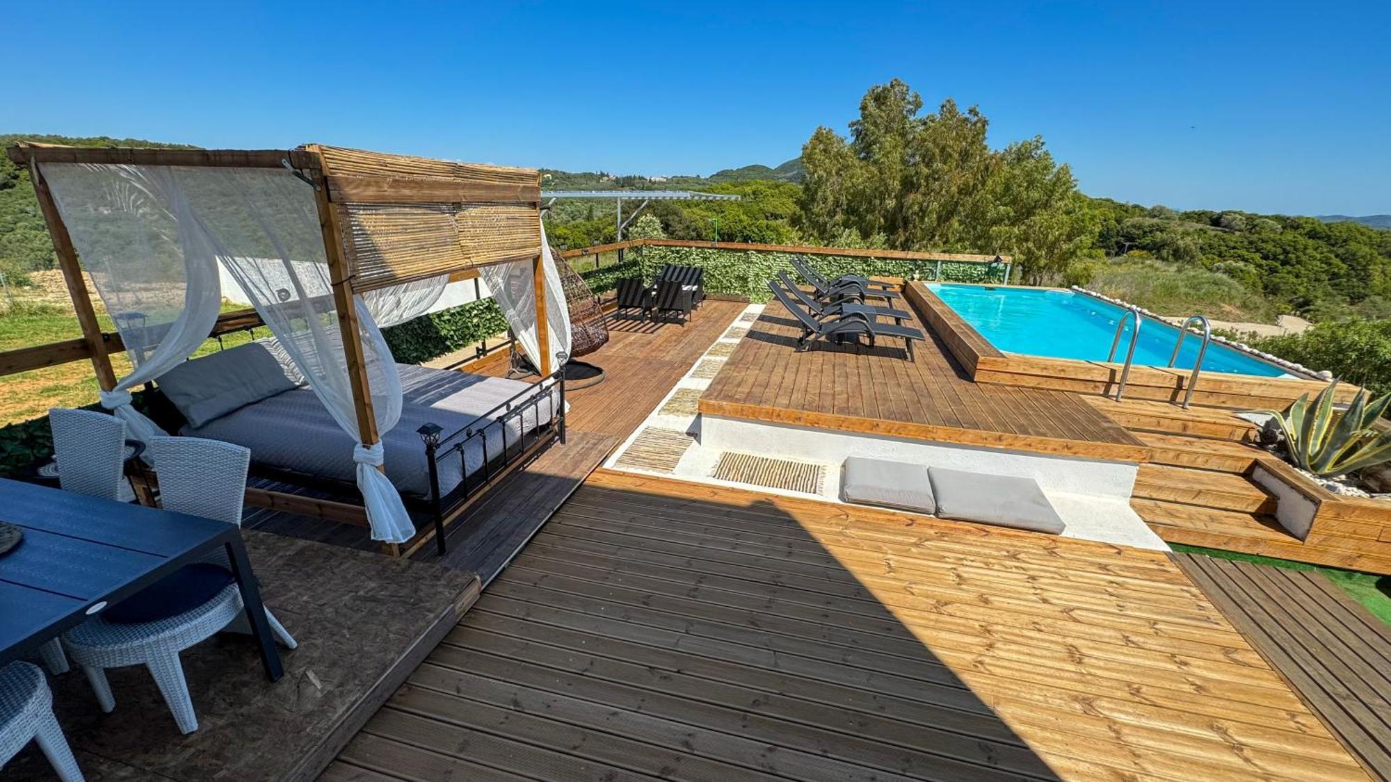 Villa Castros Delmare Vragkaniotika Esterno foto