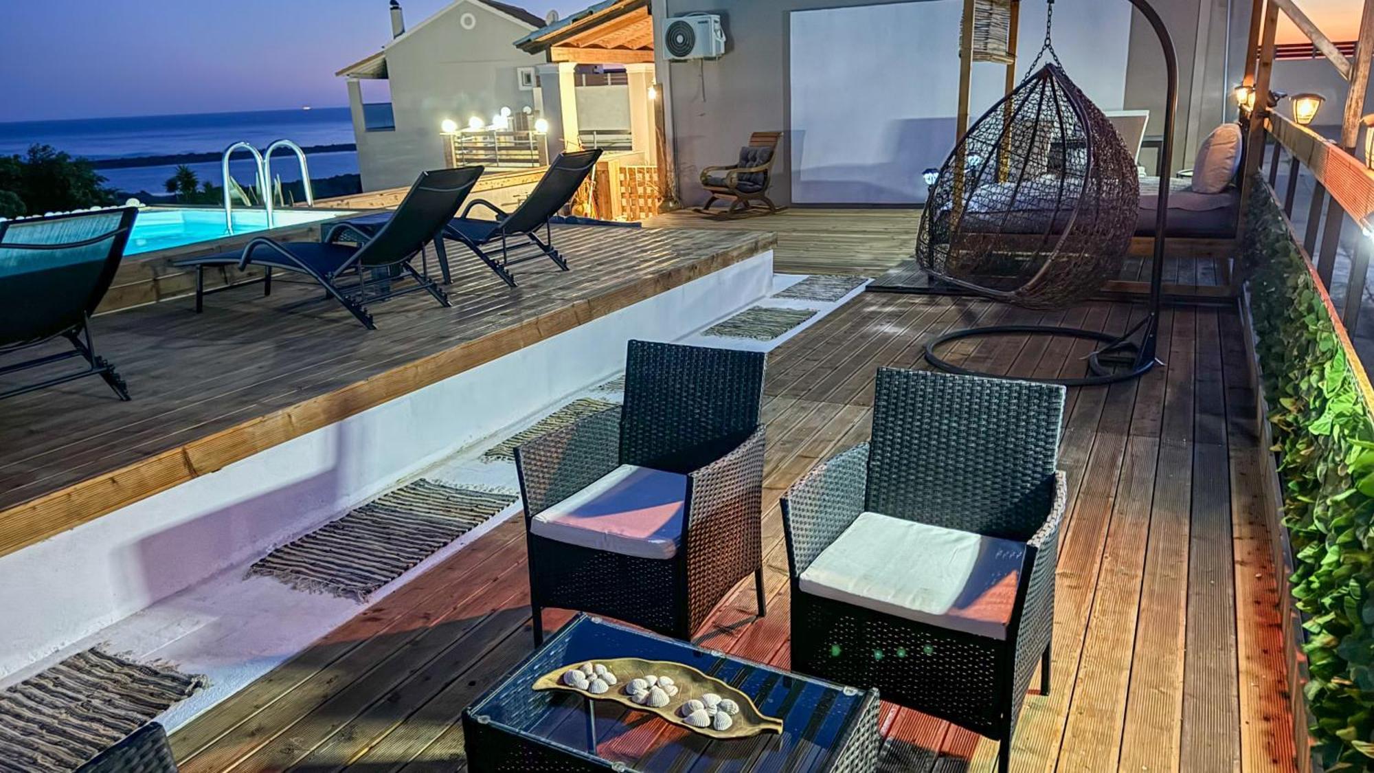 Villa Castros Delmare Vragkaniotika Esterno foto